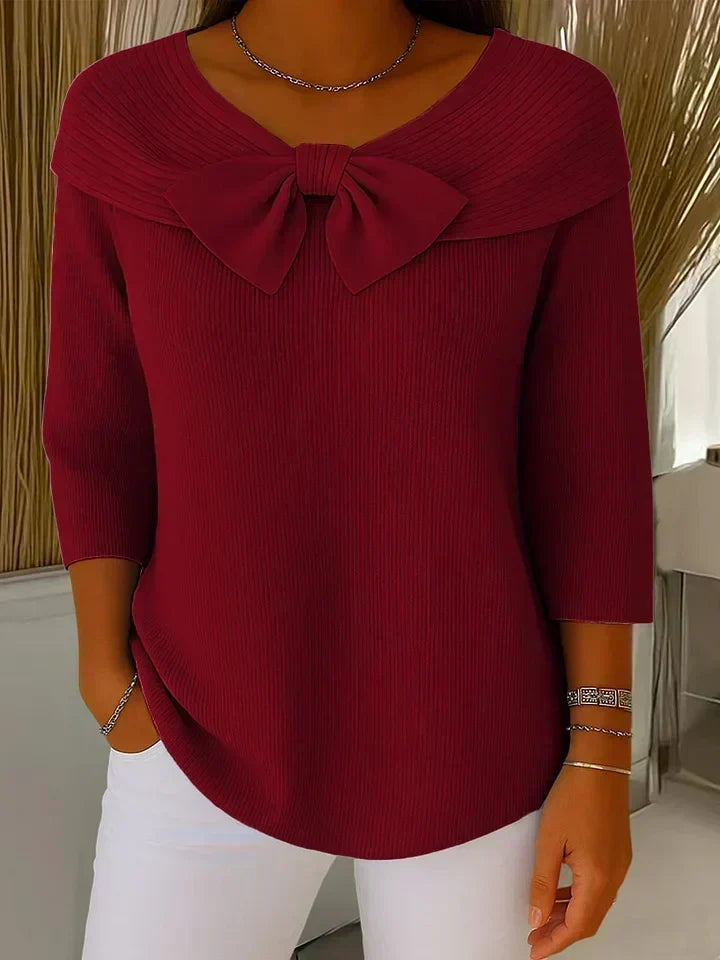 Maglione Tivella · con fiocco