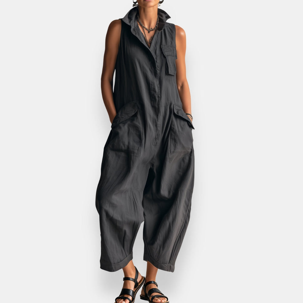 Tuta Constance · senza maniche, oversize