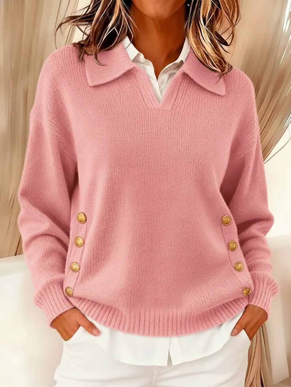 Maglione Vynette · scollo a V