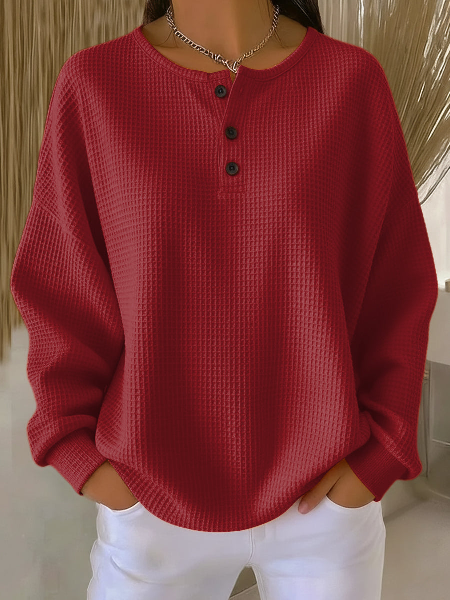 Maglione Mirabel · collo Henley