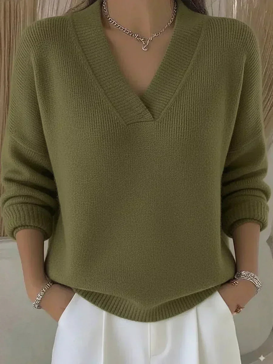 Maglione Vivelle · scollo a V
