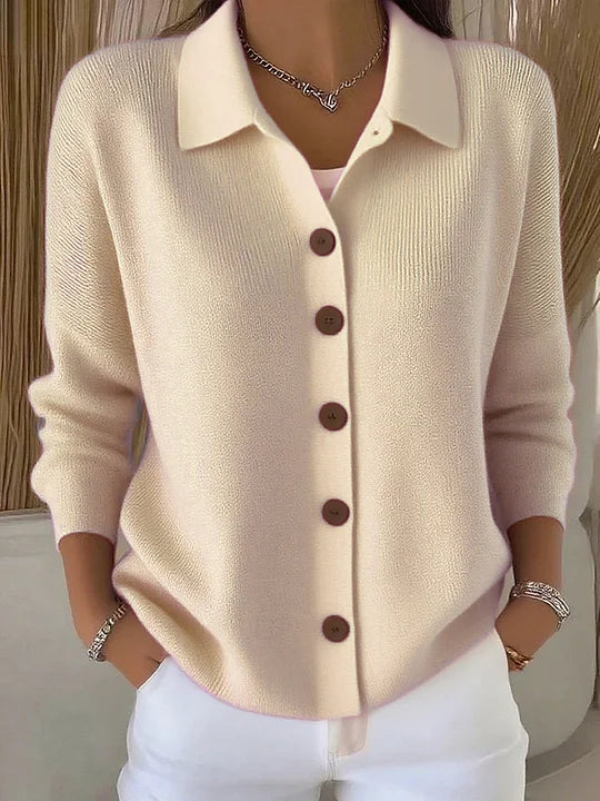 Cardigan Joséphine · con colletto