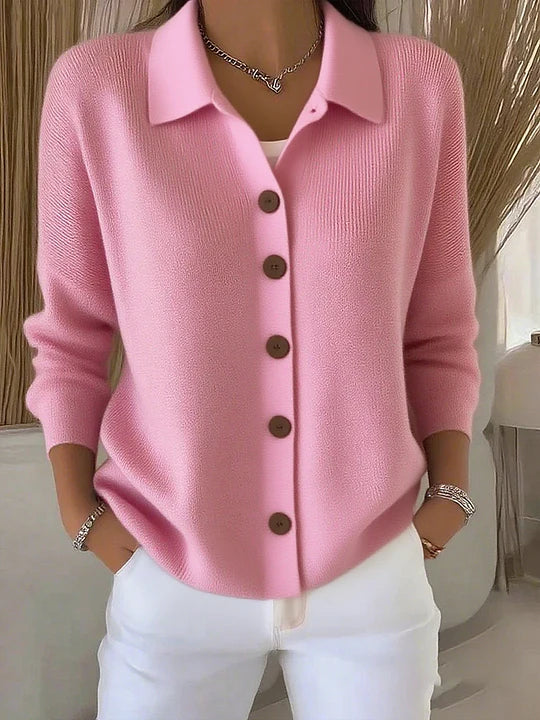 Cardigan Joséphine · con colletto