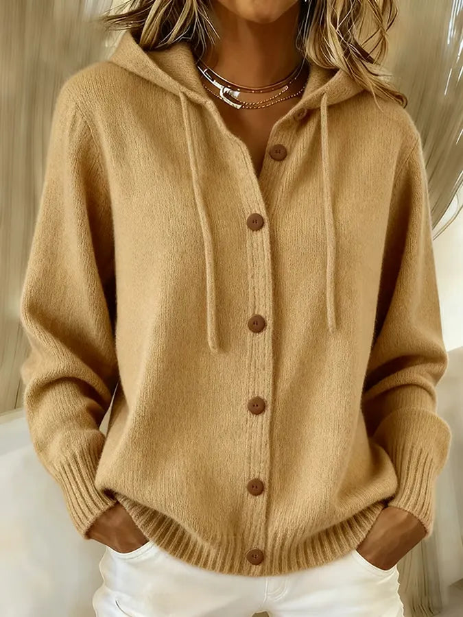 Cardigan Brenda · con cappuccio
