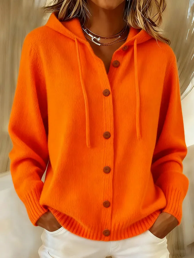 Cardigan Brenda · con cappuccio