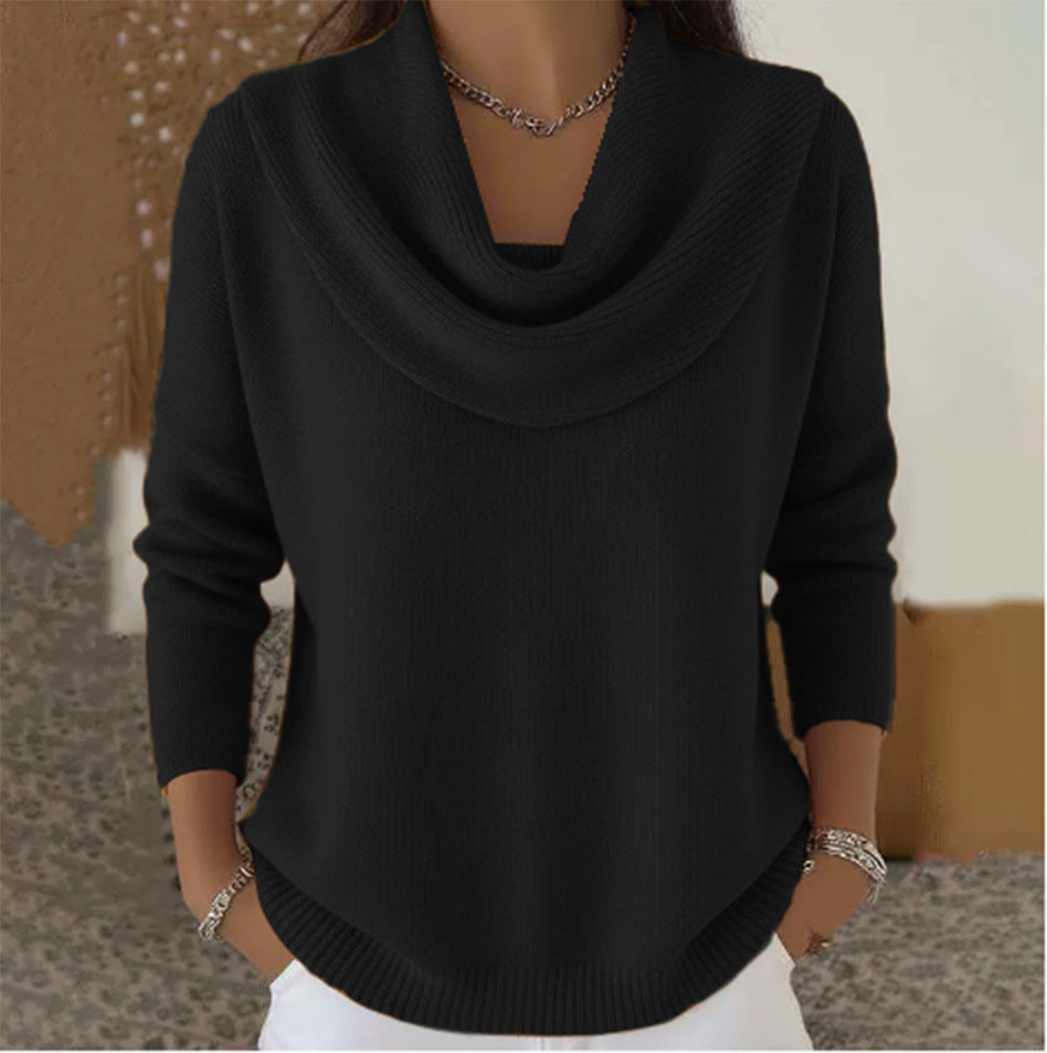 Maglione Juliette · collo a scialle