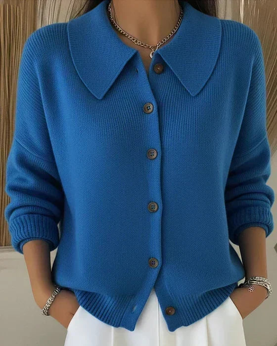 Cardigan Vespera · con colletto