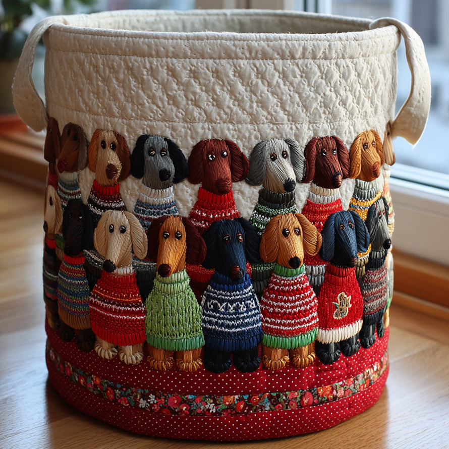 Benedetta · Quilted Laundry Basket