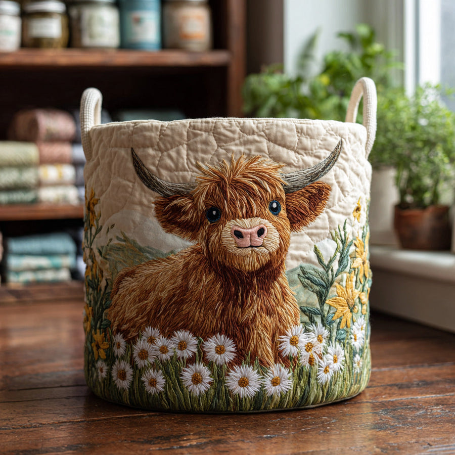 Erica · Quilted Laundry Basket