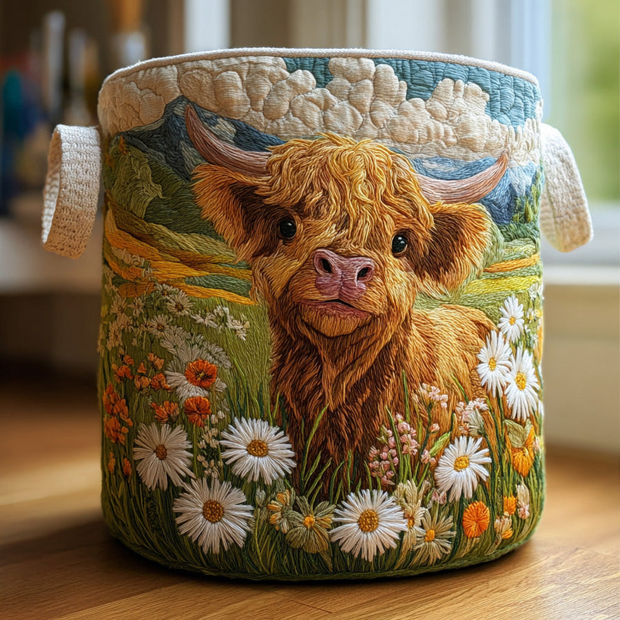 Fiorenza · Quilted Laundry Basket
