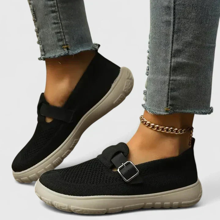 Graciel · Knit Strap Comfort Loafers