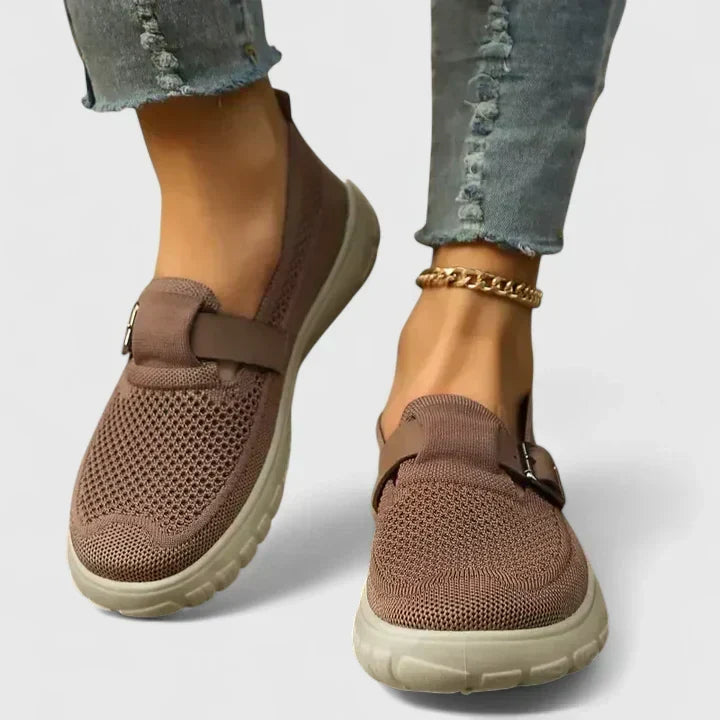 Graciel · Knit Strap Comfort Loafers