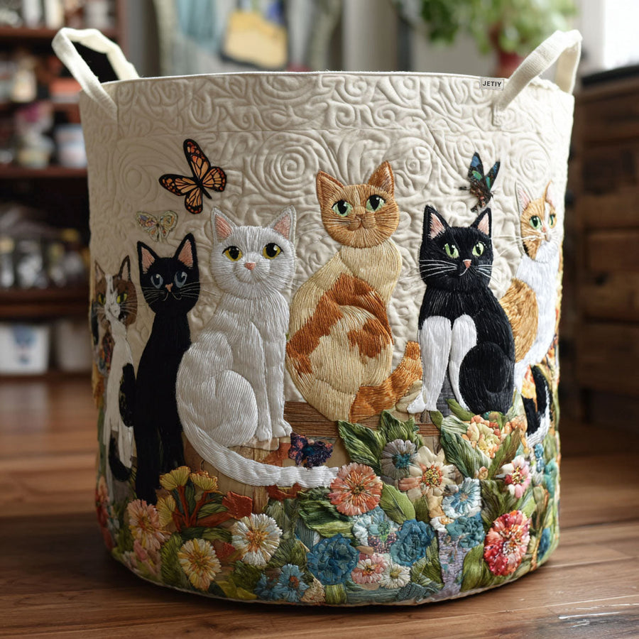 Grazia · Quilted Laundry Basket
