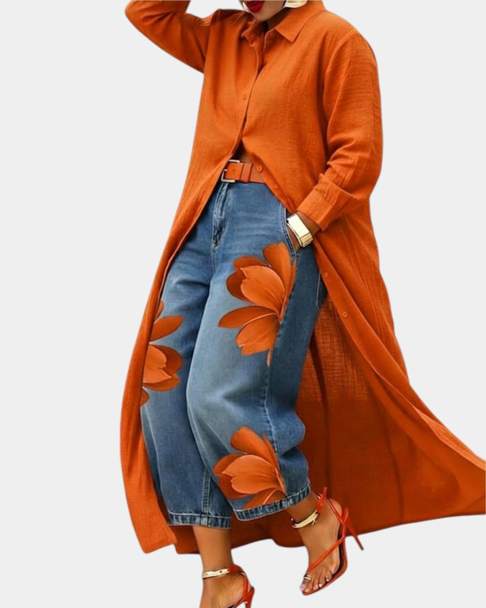 Completo Céliane · blusa e pantalone