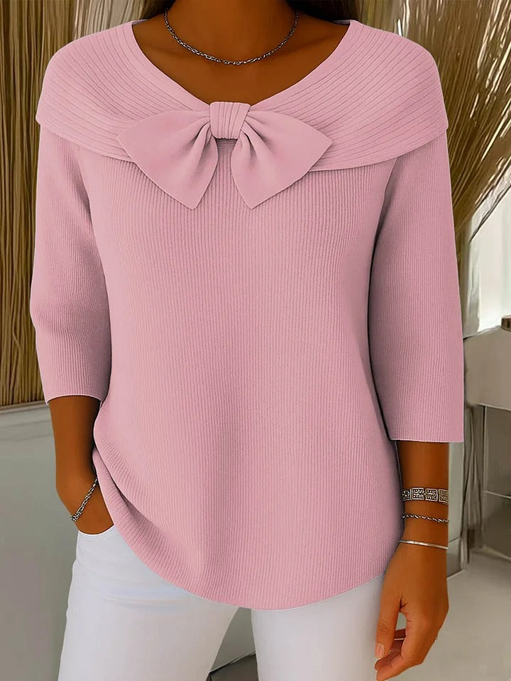 Maglione Tivella · con fiocco