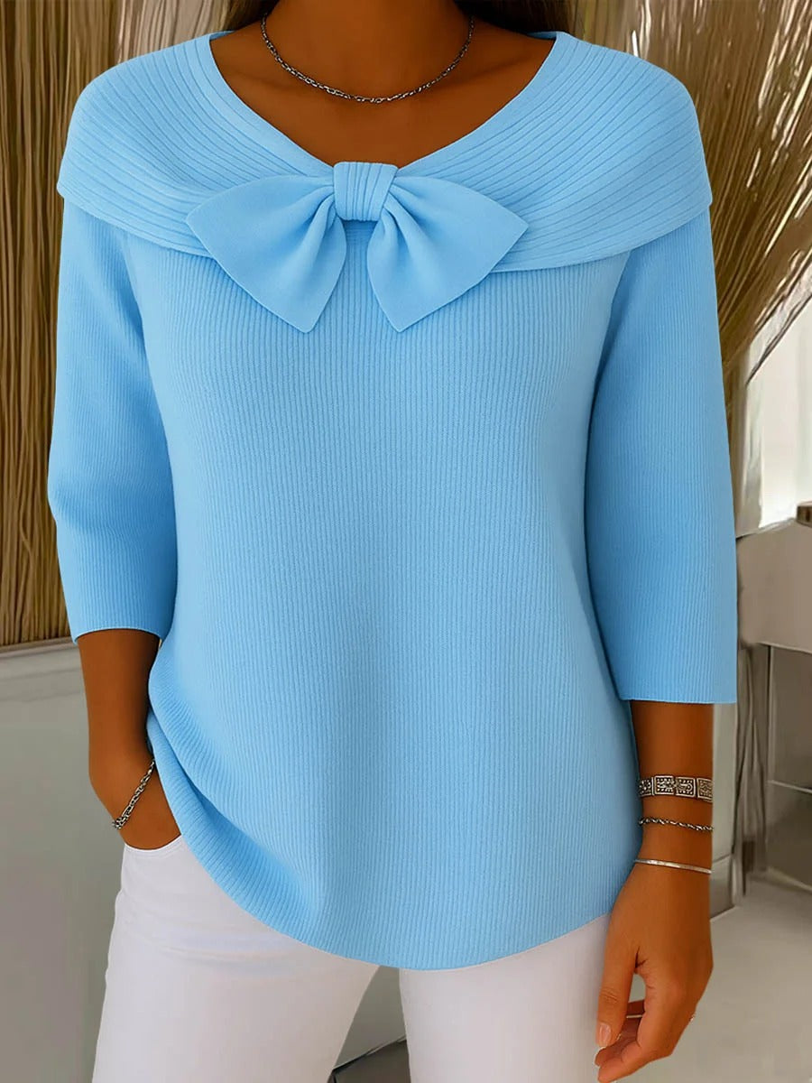 Maglione Tivella · con fiocco