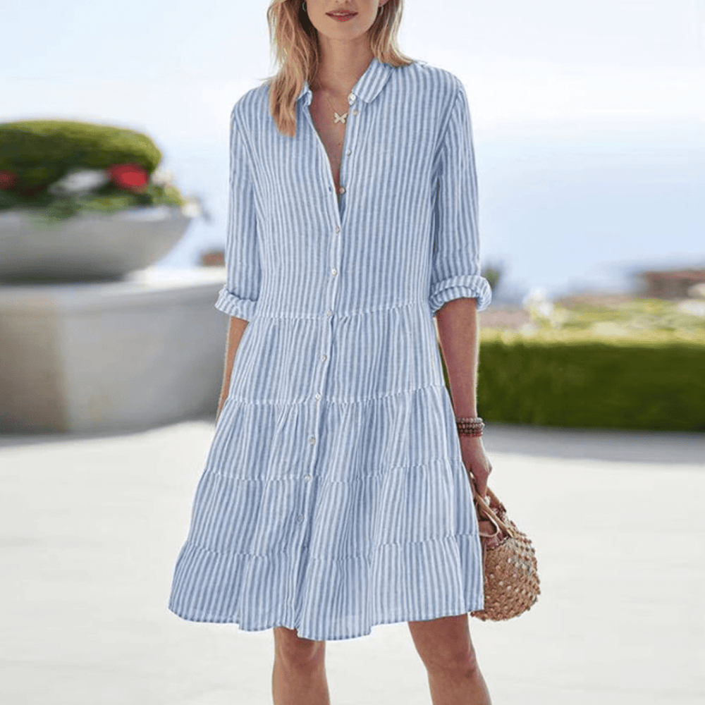 Abito Lolita · a righe