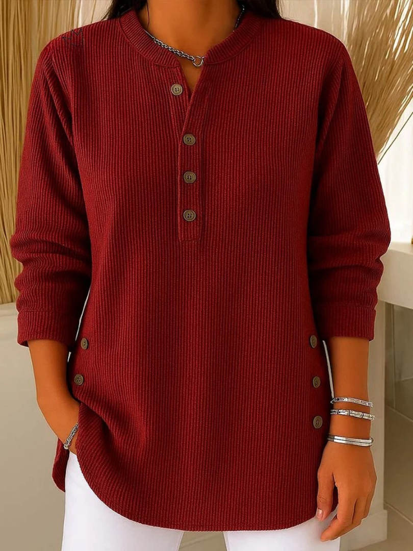 Neva · Ribbed Henley Tunic