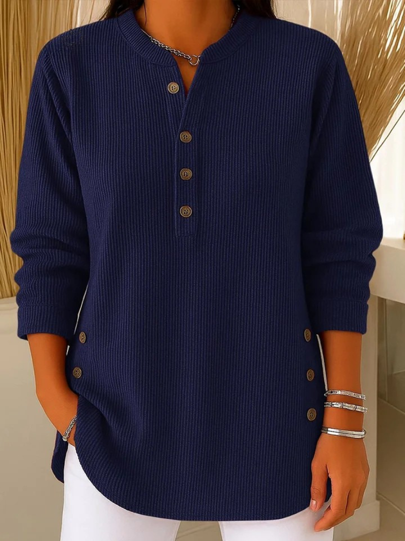 Neva · Ribbed Henley Tunic