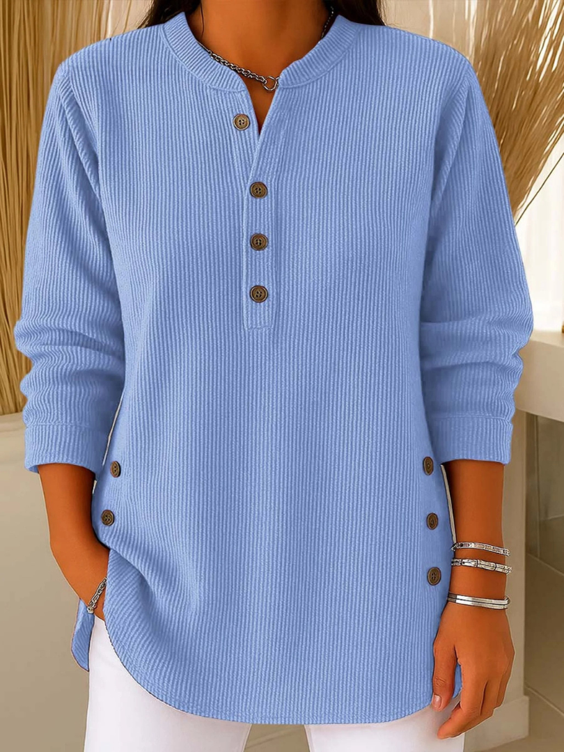 Neva · Ribbed Henley Tunic