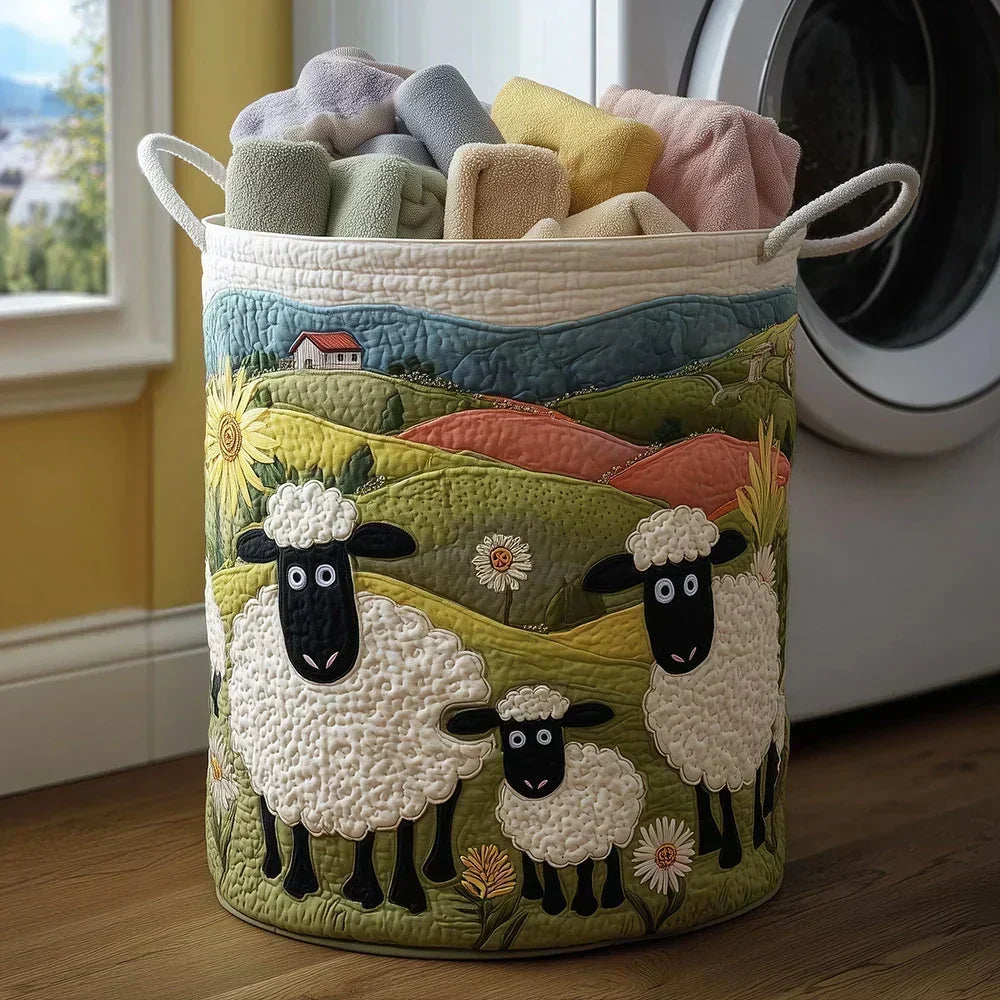 Ornella · Quilted Laundry Basket
