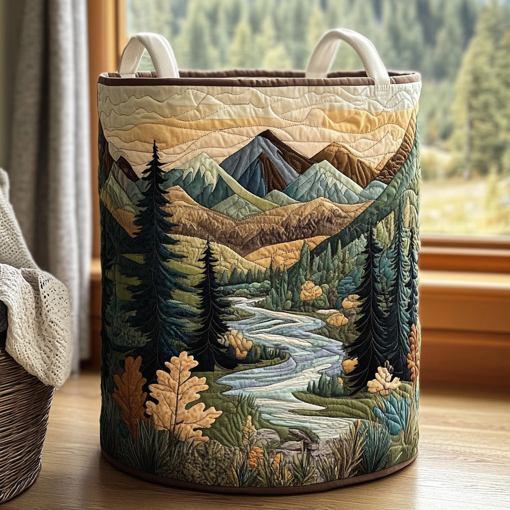 Tiziana · Quilted Laundry Basket