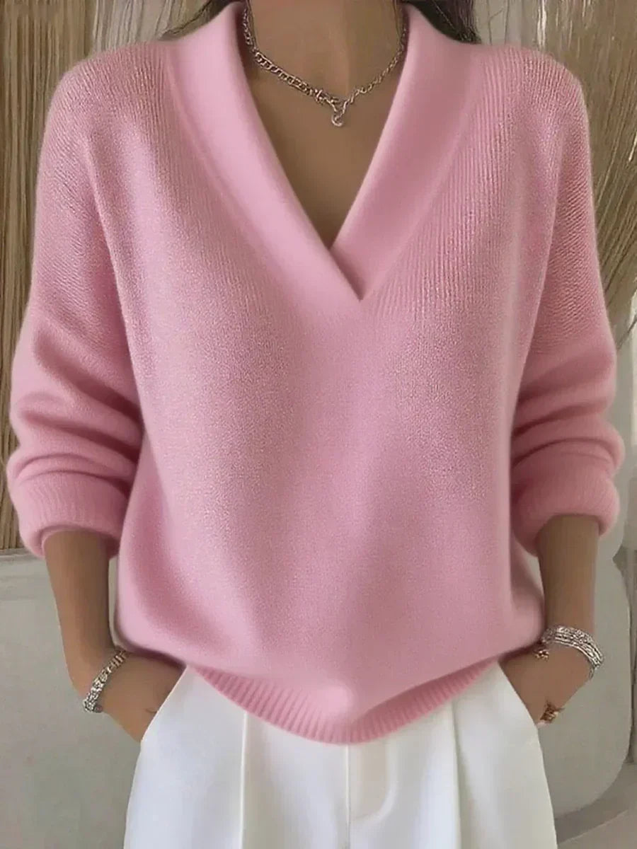 Vivelle · Relaxed V-Neck Jumper